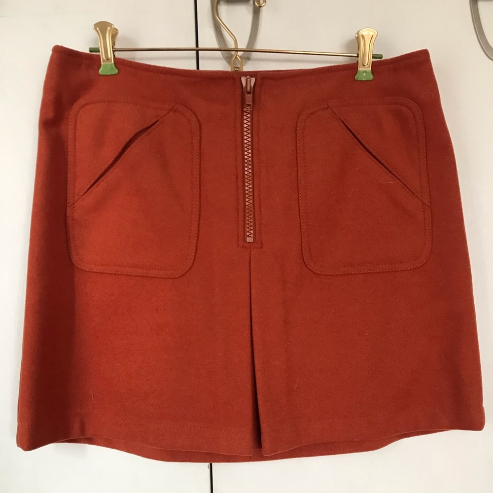 Gap, wool short mini skirt, size 10